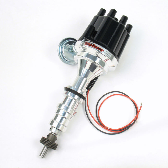 Pertronix Ignition PRTD7133700 BBF FE Ignitor III Dist. w/Vac Adv. & Blk Cap