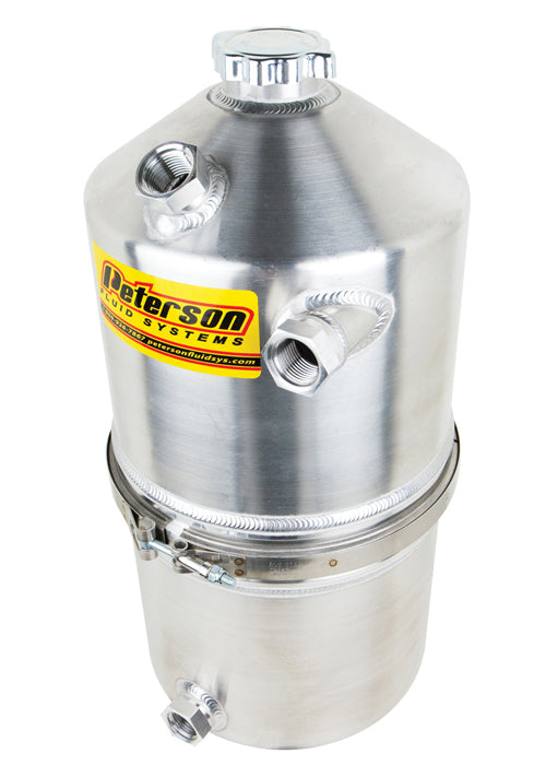 Peterson Fluid PTR08-0013 Dry Sump Tank 5 Gal Single Scavenge
