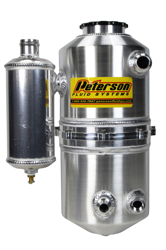Peterson Fluid PTR08-0783-CC 1.5 Gal 2 Piece Drag Tank w/Catch Can