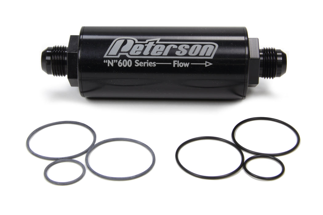 Peterson Fluid PTR09-0612 Fuel Filter -10AN 45 Mic