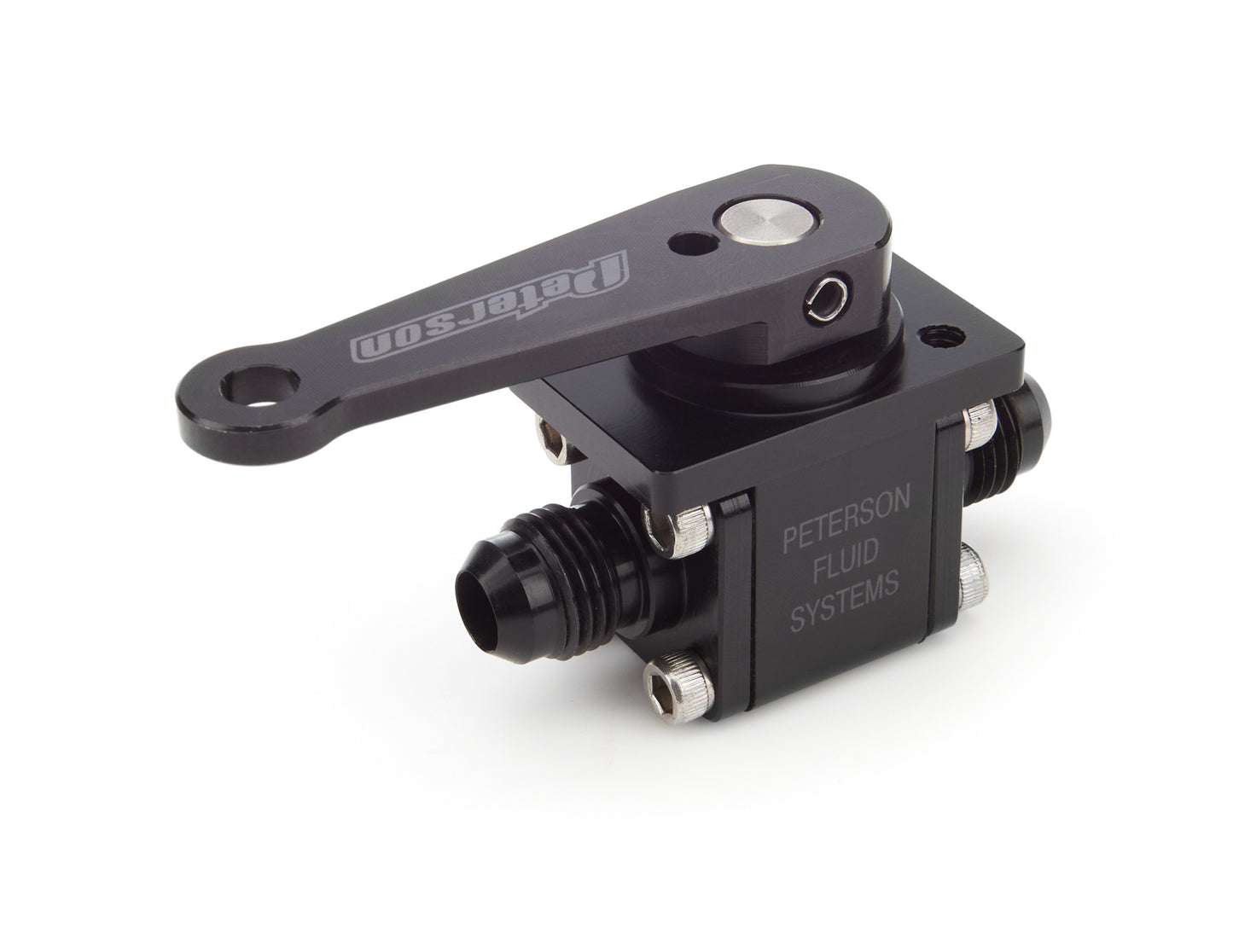 Peterson Fluid PTR09-0910 Ball Valve Flange Mnt -6an / -6an