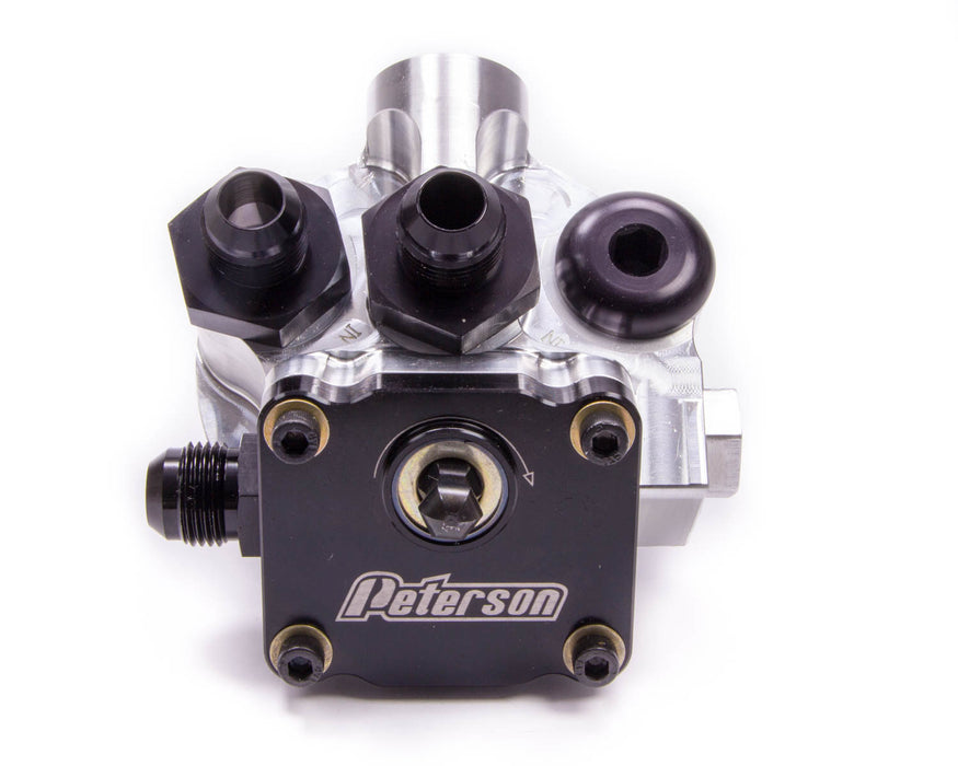 Peterson Fluid PTR09-1561 Engine Primer Oil Filter Mount 12an