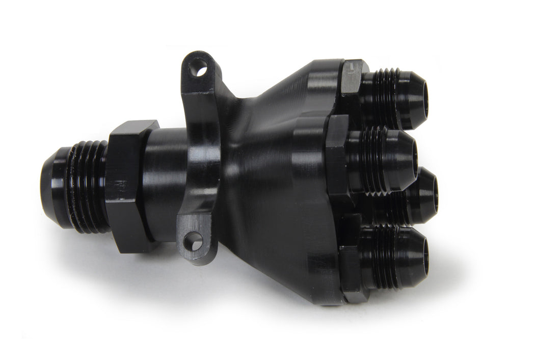 Peterson Fluid PTR10-1080 5-Way Billet Manifold 12 x 8 x 8 x 8 x 8