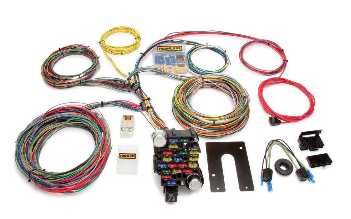Painless Wiring PWI10202 28 Circuit Non Gm Column