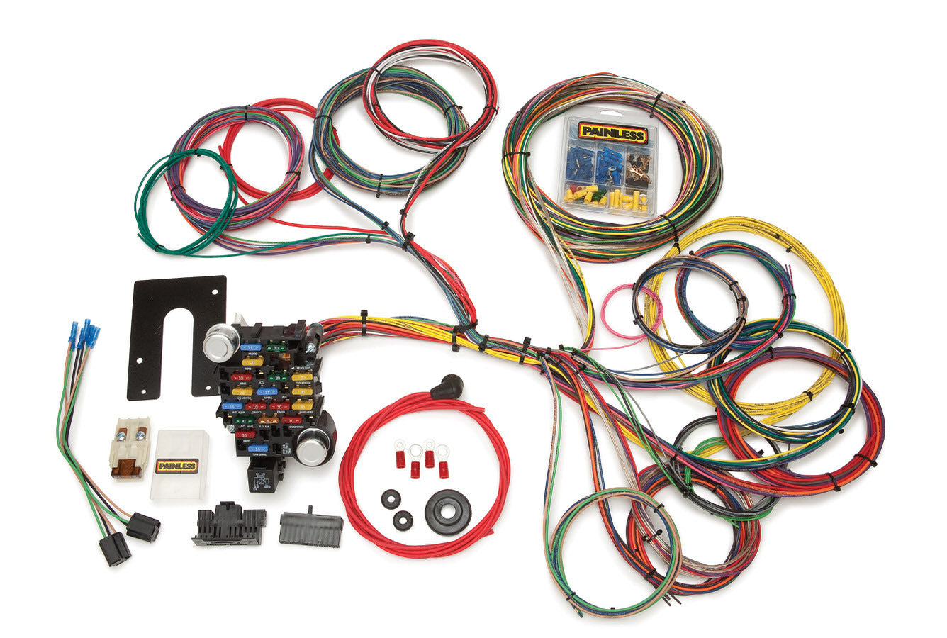 Painless Wiring PWI10204 28 Circuit Harness For PU&4x4 Non-GM Keyed Stee