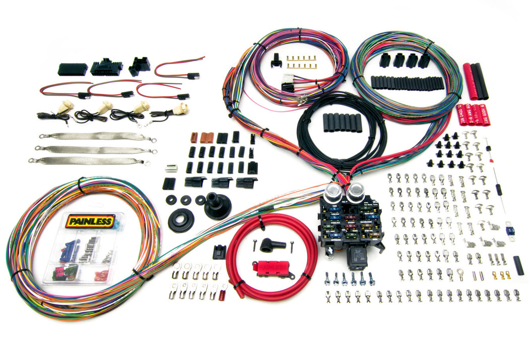 Painless Wiring PWI10402 23 Circuit Harness - Pro Series Key In Dash