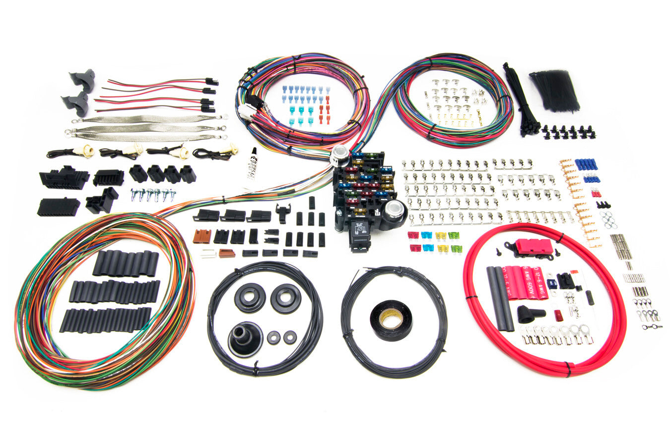 Painless Wiring PWI10412 25 Circuit Harness - Pro Series Key In Dash