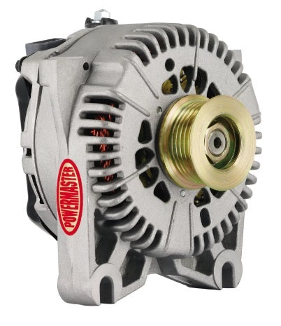 Powermaster PWM47781 200amp Alternator Ford 4G Style Natural Finish