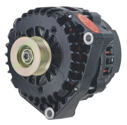 Powermaster PWM58237 220amp Alternator GM AD 244 Style w/Black Finish