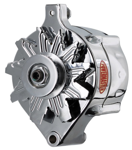 Powermaster PWM8-37101 Alternator Ford 100A Upgrade w/1V Pulley Chrm