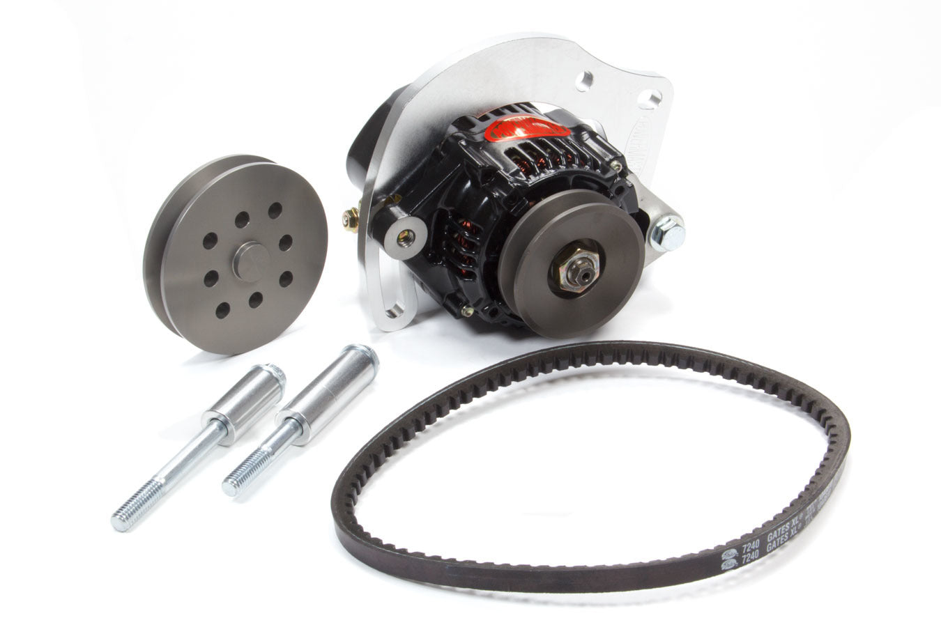 Powermaster PWM8-800 Pro Series Alternator Kit High Mount off WP