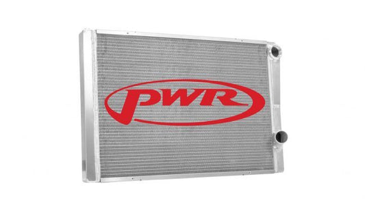 Pwr North America PWR904-28191 Radiator 19 x 28 Double Pass High Outlet Closed