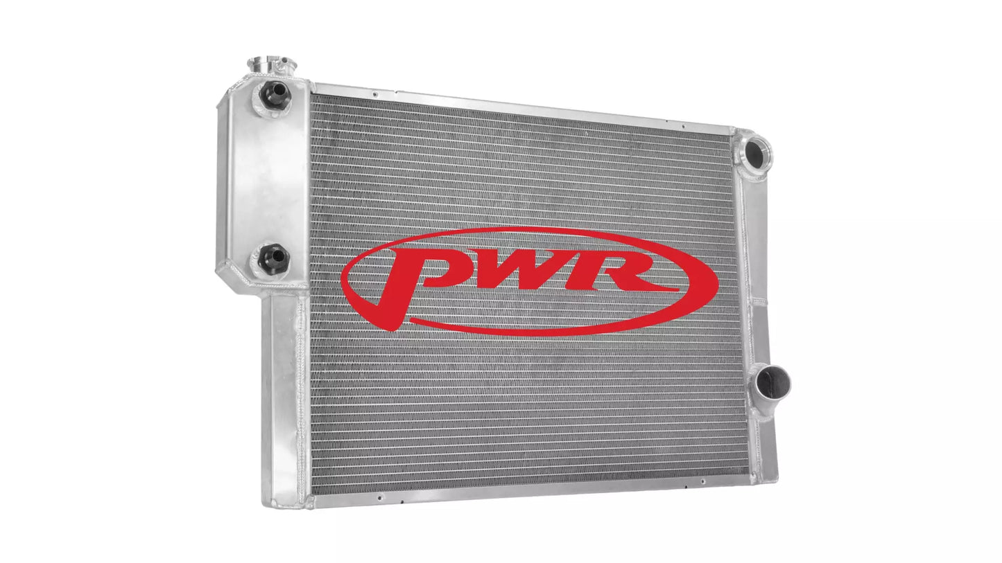 Pwr North America PWR905-28191 Radiator 19 x 28 Double Pass w/Exchanger Open