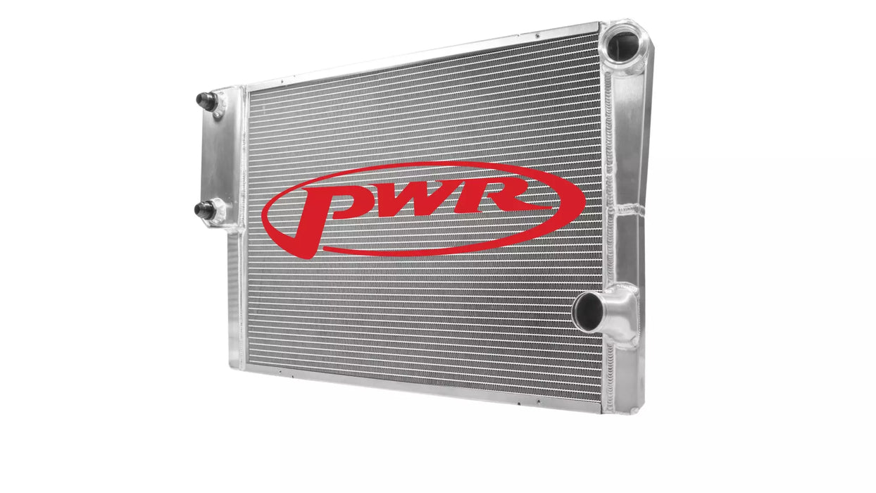 Pwr North America PWR906-28191 Radiator 19 x 28 Double Pass w/Exchanger Closed