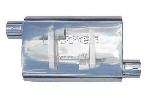Pypes Performance Exhaust PYPMVS13 Street Muffler 2.5in Offset/Center Each