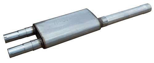Pypes Performance Exhaust PYPSDT21V 09-18 Dodge RAM Muffler Kit