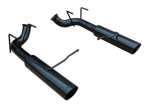 Pypes Performance Exhaust PYPSFM76MSB 11- Mustang Pype Bomb Axle Back Black