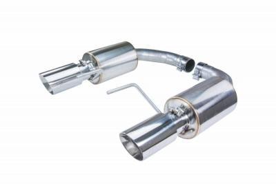 Pypes Performance Exhaust PYPSFM92MS 24- Mustang Touring Axleback Exhaust Chrome
