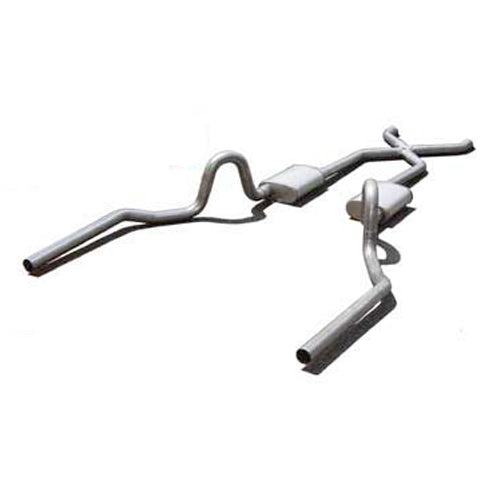 Pypes Performance Exhaust PYPSGA10S 64-72 A-Body 2.5in Exhaust System w/X-Pipe
