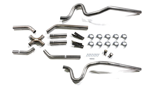 Pypes Performance Exhaust PYPSGA10 64-72 GM A-Body 2.5in Crossmember Back Exhaust