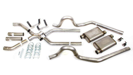 Pypes Performance Exhaust PYPSGA13R 64-72 GM A-Body 3in Exhaust System