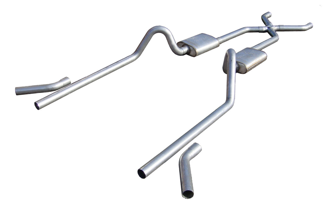 Pypes Performance Exhaust PYPSGC40S 55-57 Chevy H-Bomb Crossmember Back Exhaust