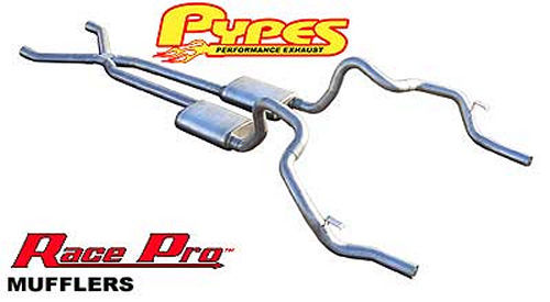 Pypes Performance Exhaust PYPSGF11R 70-81 F-Body 2.5in Exhau st System w/X-Pipe