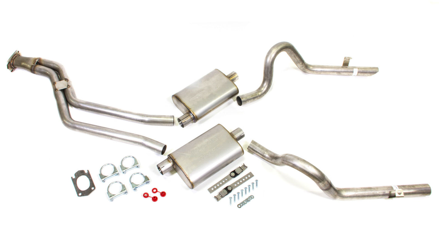 Pypes Performance Exhaust PYPSGG50R 78-88 G-Body 2.5in Cat-Back Kit