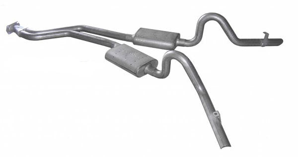 Pypes Performance Exhaust PYPSGG51R 78-88 GM G-Body Cat Back Exhaust w/Race Pro Muffl