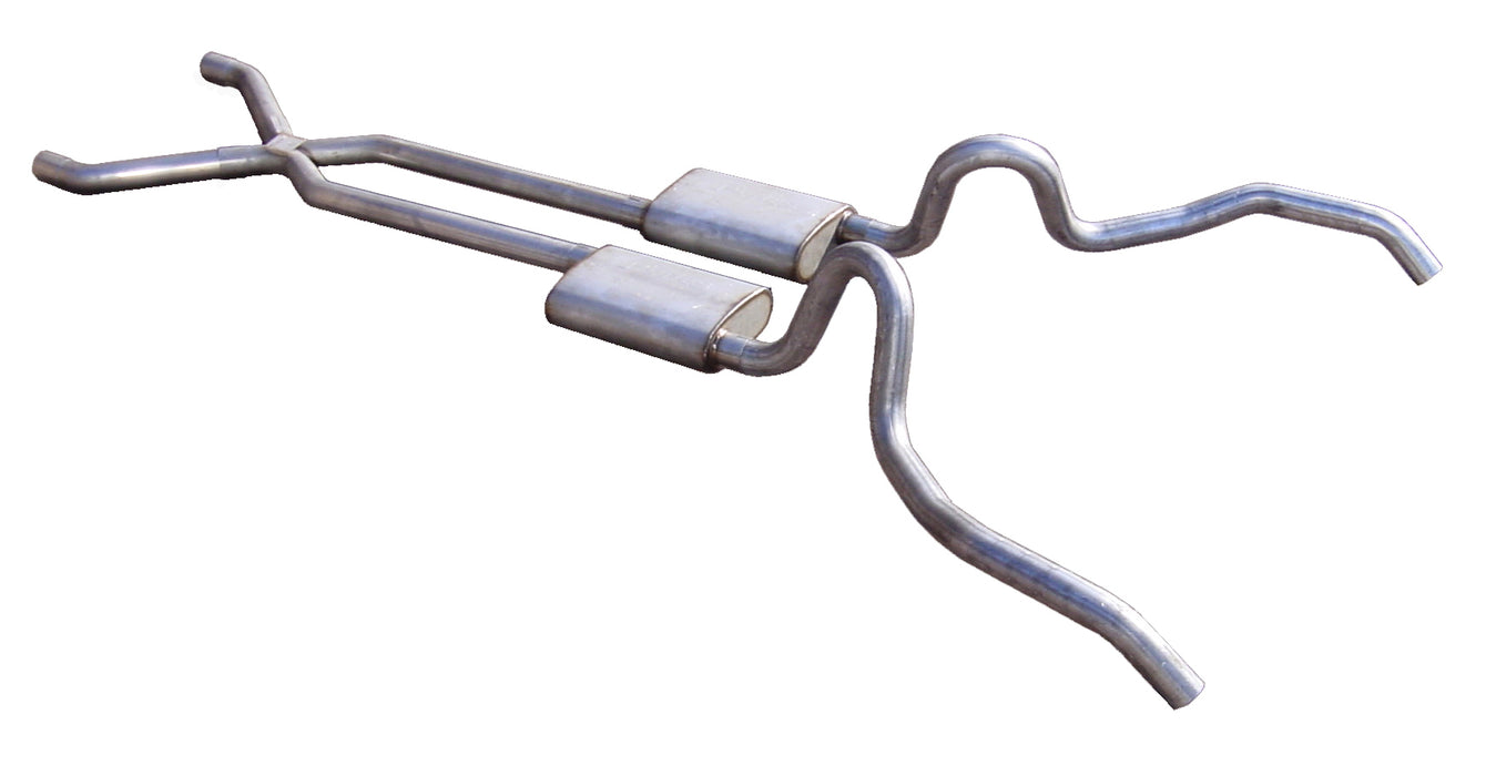 Pypes Performance Exhaust PYPSGN10R 62-67 Nova Crossmember Back Exhaust