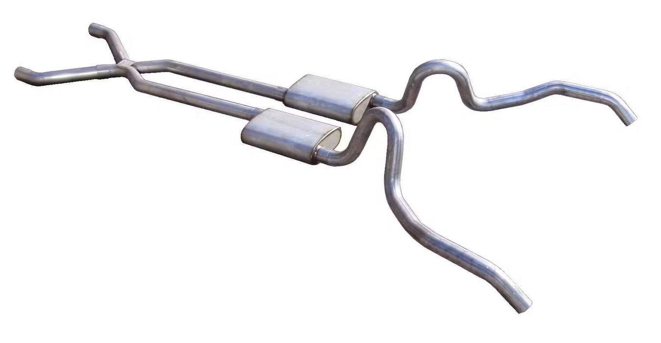 Pypes Performance Exhaust PYPSGN10T 62-67 Nova Crossmember Back Exhaust