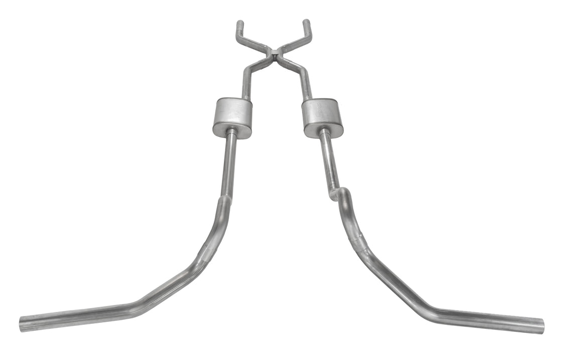 Pypes Performance Exhaust PYPSGT78R 67-74 GM P/U Crossmember Back Exhaust