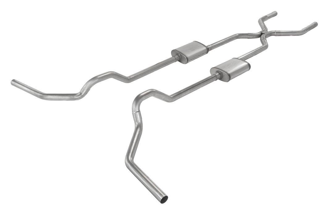 Pypes Performance Exhaust PYPSGT78V 67-74 GM P/U Crossmember Back Exhaust