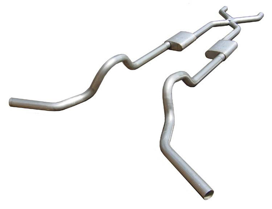 Pypes Performance Exhaust PYPSGT79T 67-74 GM Crossmember Back Exhaust 2.5in