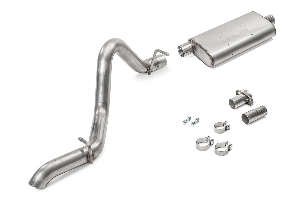 Pypes Performance Exhaust PYPSJJ15S 97-06 Jeep Wrangler TJ Cat Back Exhaust