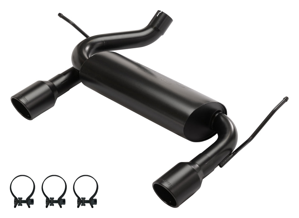 Pypes Performance Exhaust PYPSJJ20SB 07-18 Jeep JK Axle Back Exhaust