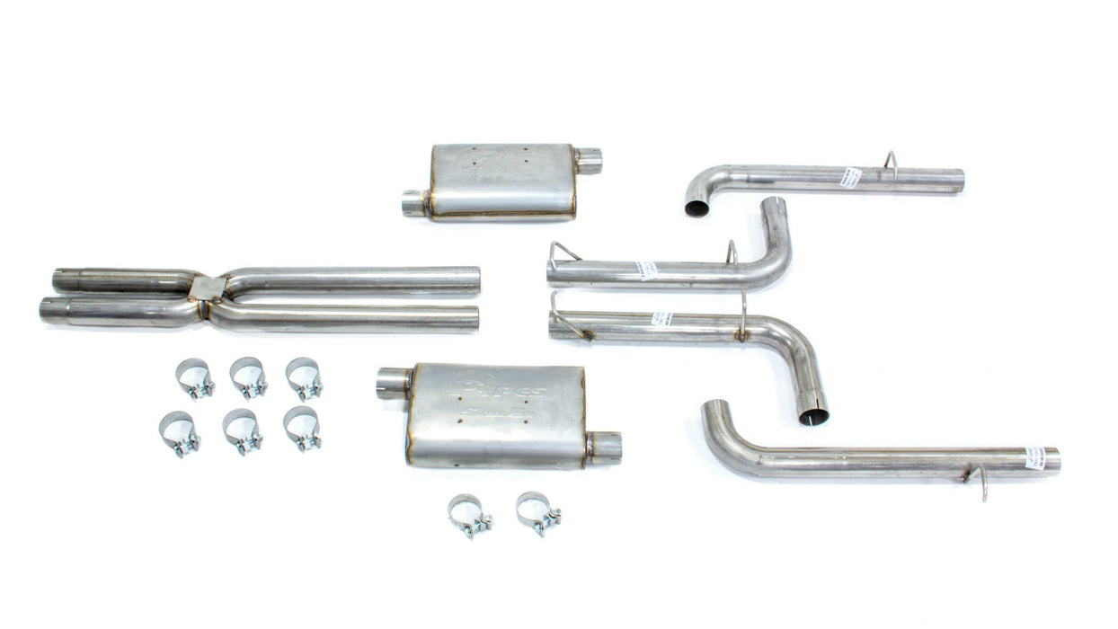 Pypes Performance Exhaust PYPSMC26S 11- Charger V6 Cat Back Exhaust System