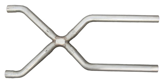 Pypes Performance Exhaust PYPXVA14 Universal 3.5in X-Pipe Stainless