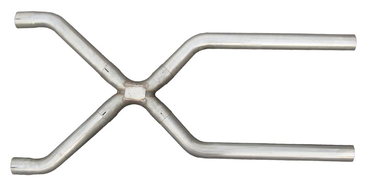Pypes Performance Exhaust PYPXVA14 Universal 3.5in X-Pipe Stainless