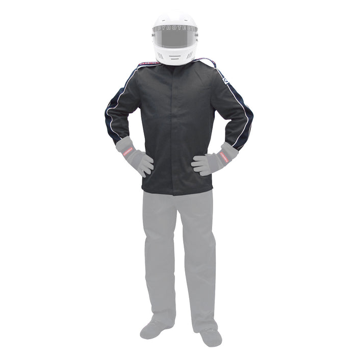 Pyrotect PYRRJ200120 Jacket Deluxe Medium Black SFI-5
