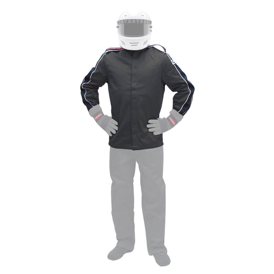 Pyrotect PYRRJ200220 Jacket Deluxe Large Black SFI-5