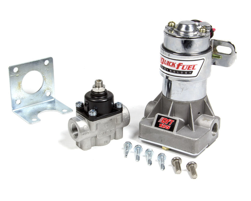 Quick Fuel Technology QFT30-125-1R Electric Fuel Pump & Reg 125 GPH 14PSI