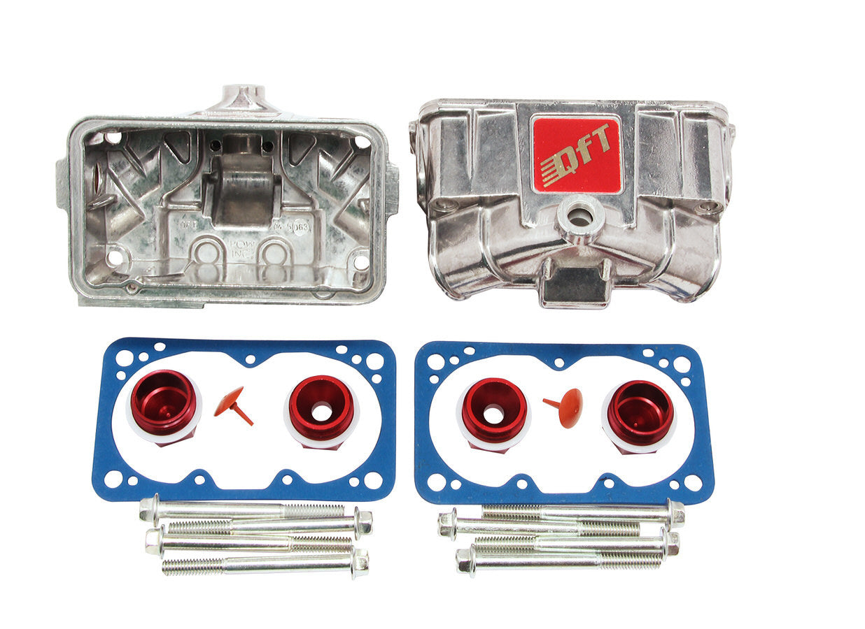Quick Fuel Technology QFT34-100 Fuel Bowl Conversion Kit - Aluminum