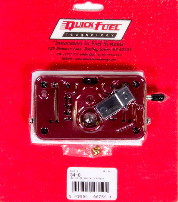 Quick Fuel Technology QFT34-8 Billet Metering Block - Standard Calibration