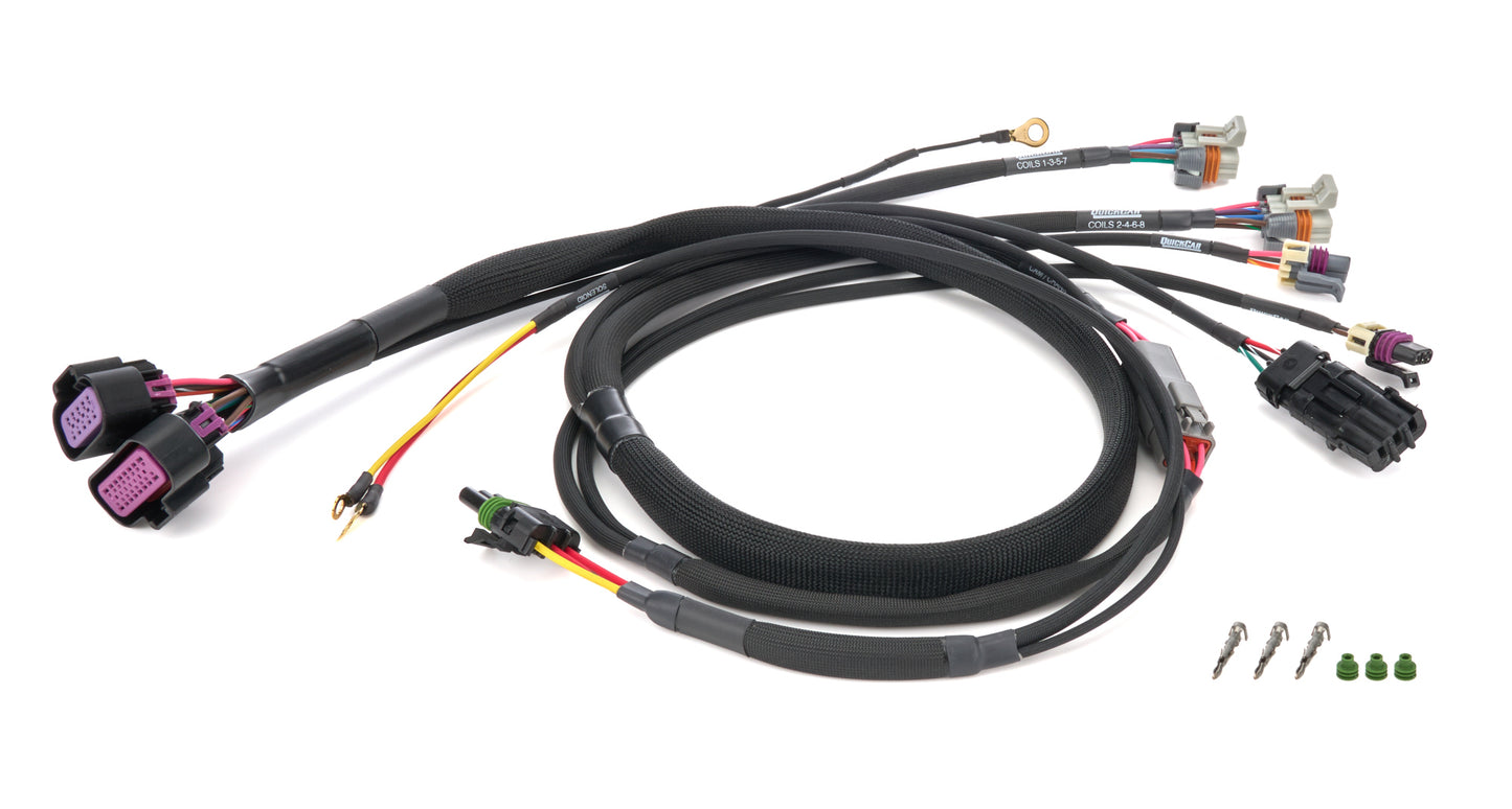 Quickcar Racing Products QRP50-2036 Wiring Harness MSD GM LS CT525Engine
