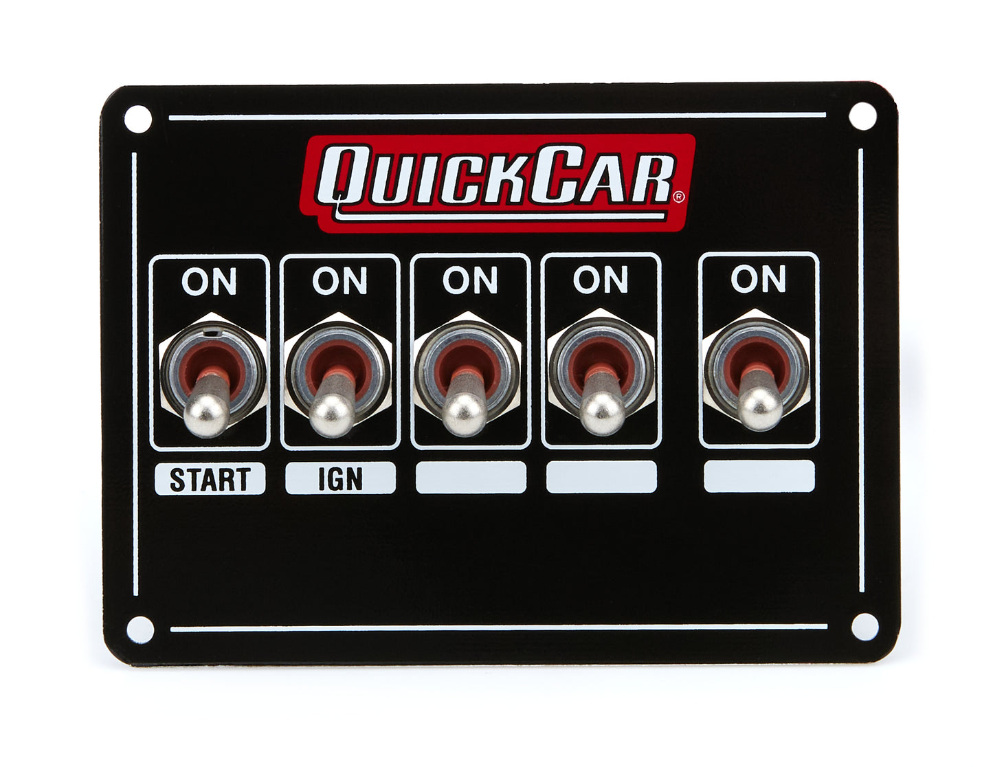 Quickcar Racing Products QRP50-7711 Ignition Panel - Dual Ing. w/X-Over & Acc.