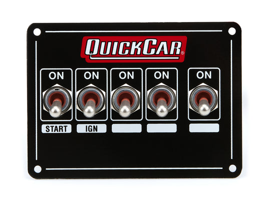 Quickcar Racing Products QRP50-7711 Ignition Panel - Dual Ing. w/X-Over & Acc.