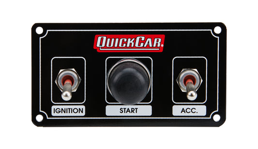 Quickcar Racing Products QRP50-833 ICP Single Box Black Dirt W/3 Wheel Brake