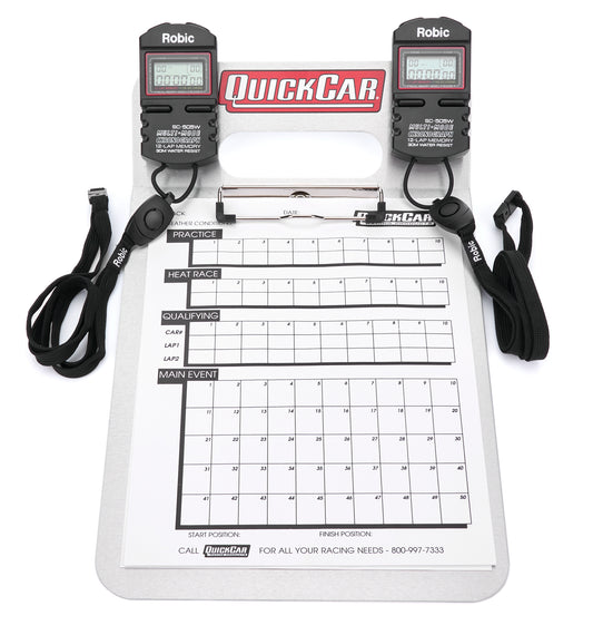 Quickcar Racing Products QRP51-070 Dual Timing Clipboard
