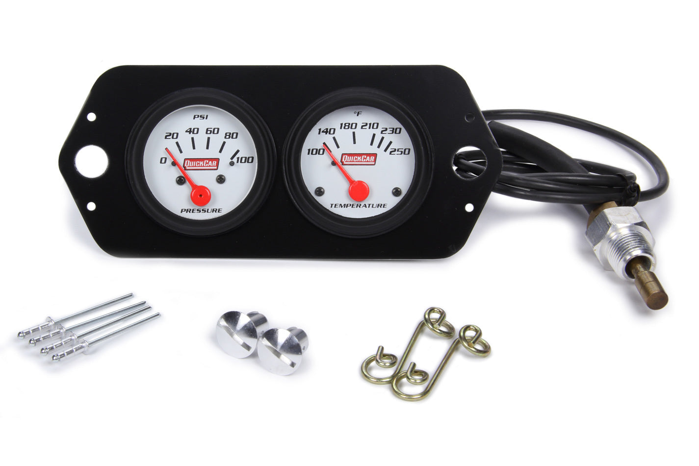 Quickcar Racing Products QRP61-2204 Gauge Panel 2in Open Wheel